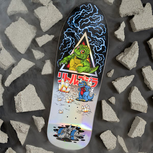 SALE - SANTA CRUZ Godzilla Jr. Natas Skateboard Deck 9.89in x 29.82in