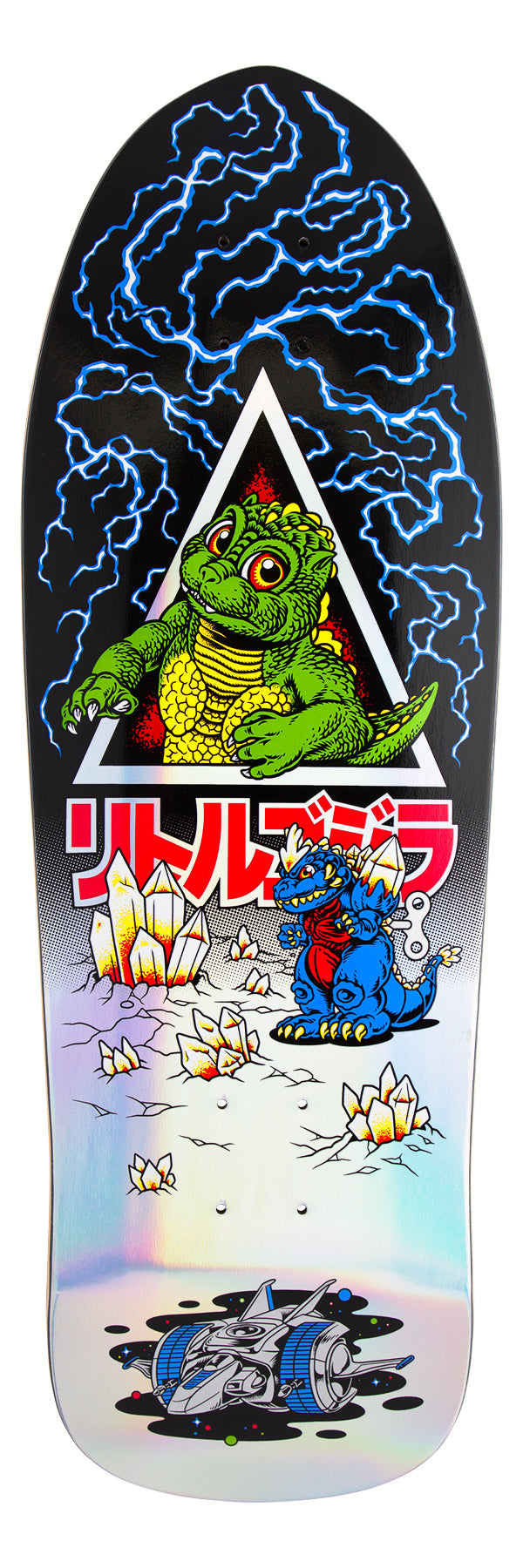 SALE - SANTA CRUZ Godzilla Jr. Natas Skateboard Deck 9.89in x 29.82in