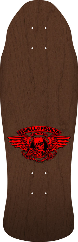 SALE - Powell Peralta Steve Caballero Chinese Dragon Reissue Skateboard Deck Brown Stain - 10 x 30