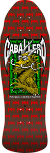 SALE - Powell Peralta Steve Caballero Chinese Dragon Reissue Skateboard Deck Brown Stain - 10 x 30