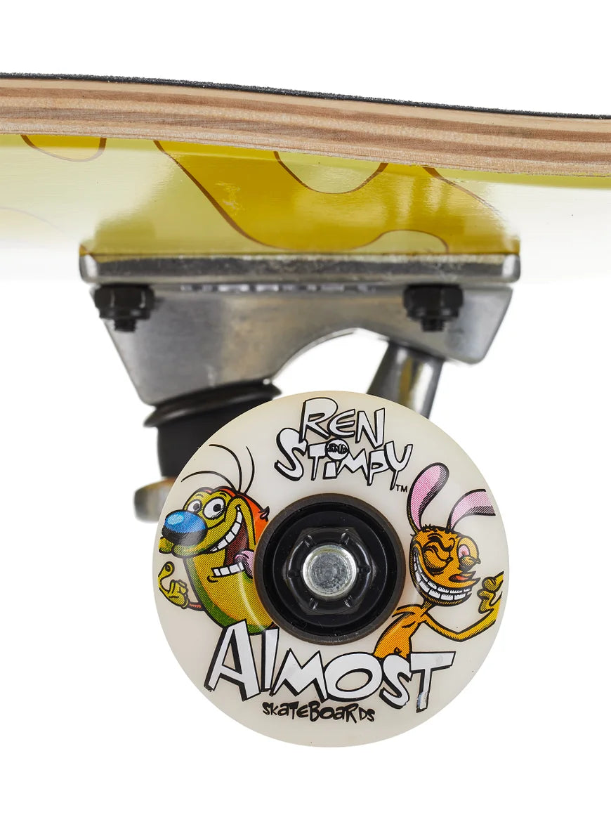 SALE - Almost Skateboards Ren & Stimpy Drain Complete 8.0