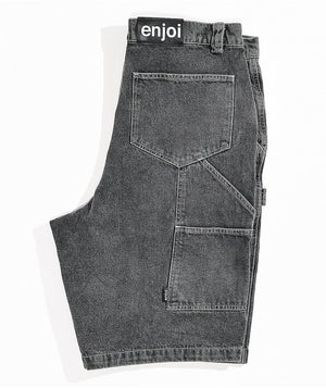 SALE - Enjoi 40oz Charcoal Denim Shorts