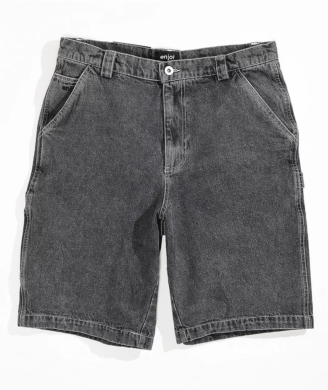 SALE - Enjoi 40oz Charcoal Denim Shorts