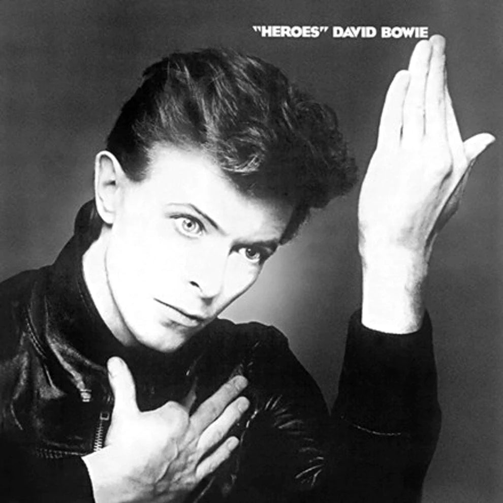 SALE - David Bowie Heroes Grey Color Vinyl 2017 Remaster