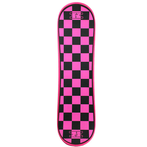 SALE - Krown Snowskate 9" x 32" Checkers Pink