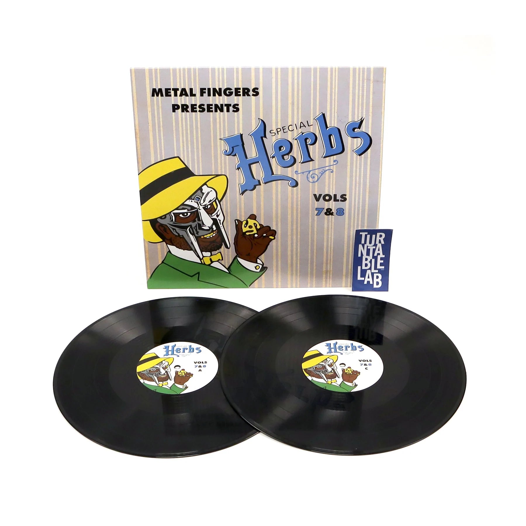 MF DOOM Special Herbs Volumes 7&8 Vinyl 2LP – The Kindness Skate Shop