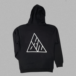 SALE - The Kindness Pyramid Hood Sweatshirt Black