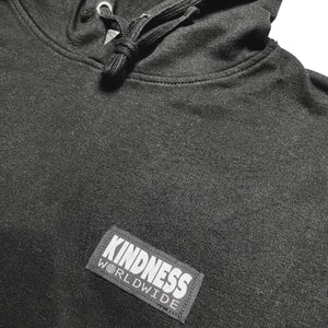 SALE - The Kindness Worldwide Hood Sweatshirt Black